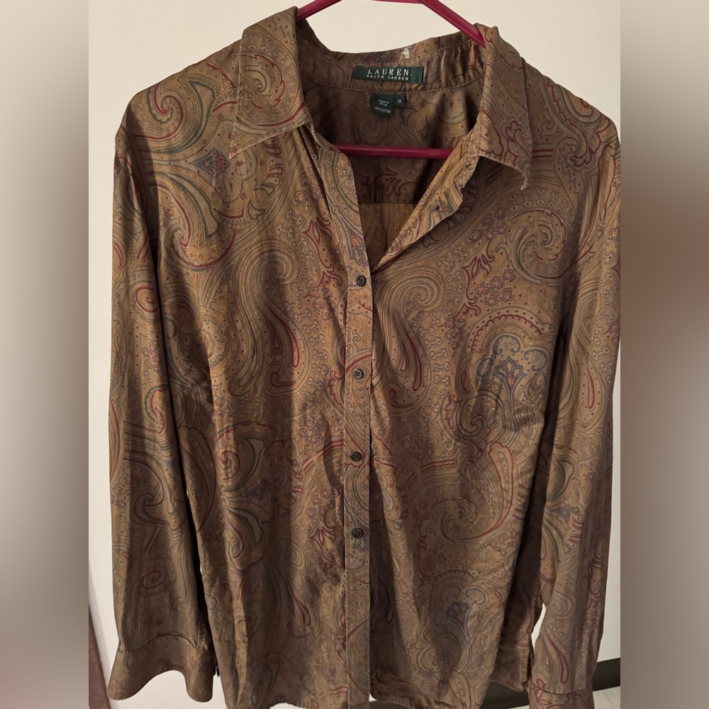 Ralph Lauren Brown Shirt